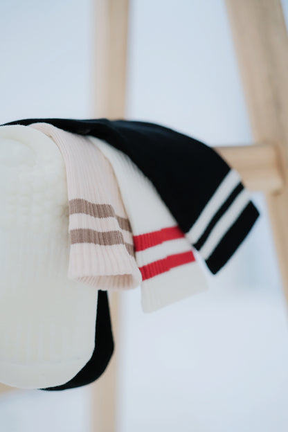 The Simply Stripe Long Socks