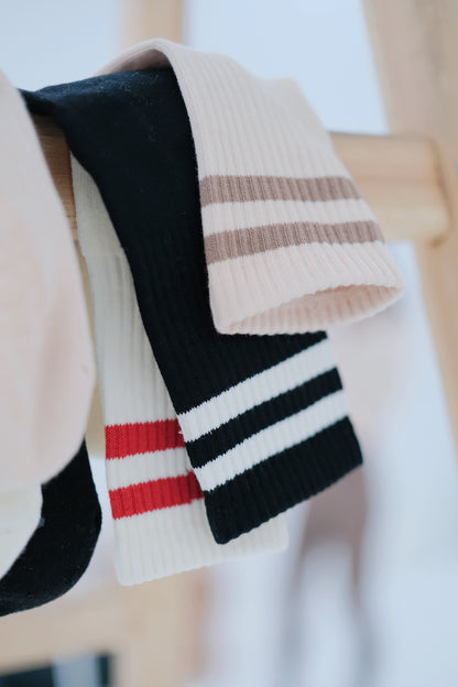 The Simply Stripe Long Socks